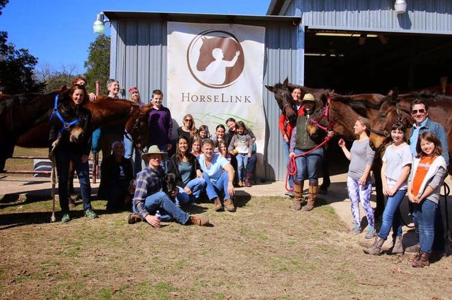 HorseLink, an equine therapy ranch in Bastrop, houses a dozen horses that help people recover and heal from anxiety, depression and PTSD.