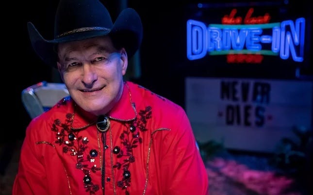 TV host Joe Bob Briggs, of Shudder’s “The Last Drive-in with Joe Bob Briggs,” will appear at the horror-themed “Scare Faire” set for Saturday, Oct. 30, 2021, at the fairgrounds in Victorville.