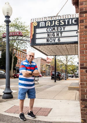 Dave Blosser has always been passionate about the arts and would become one of the original board members of the Majestic Theatre.