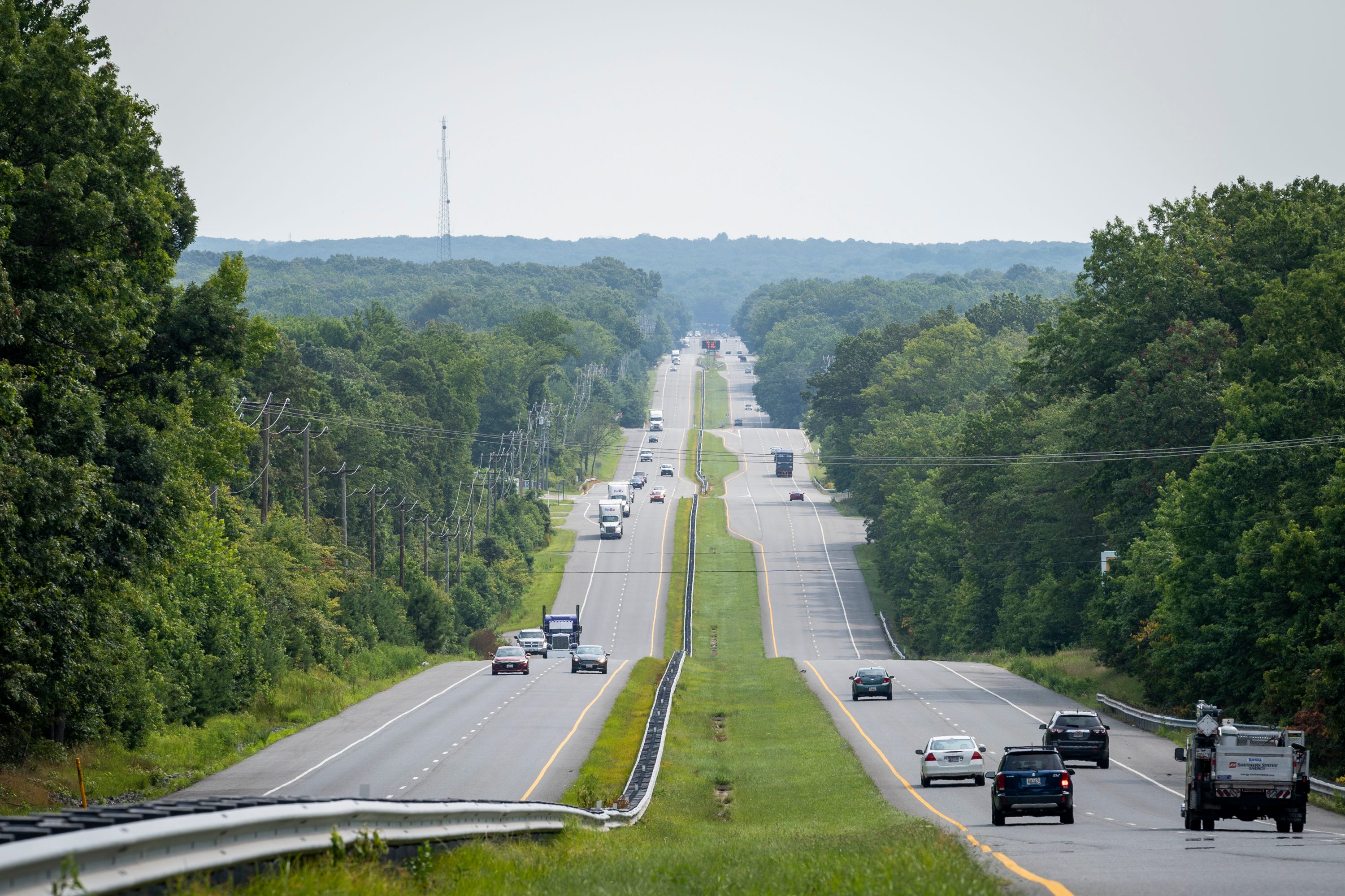 Cars drive along U.S. Route 40 in Maryland. On Nov. 11, 1961, after the threat of a massive Freedom Ride along Maryland’s Route 40 spurred dozens of restaurant owners to capitulate to demands to desegregate, fired-up civil rights activists instead focused efforts on Baltimore and Annapolis. The Route 40 campaign aimed to urge the governor to push for desegregation of public facilities and followed federal efforts to do the same after African dignitaries had been turned away from restaurants along the D.C.-to-New York corridor, an embarrassment for the U.S. and JFK’s young presidency.