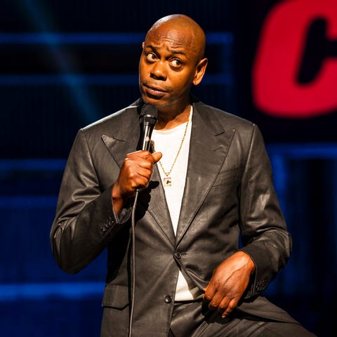 Dave Chappelle in his Netflix special, "The Closer