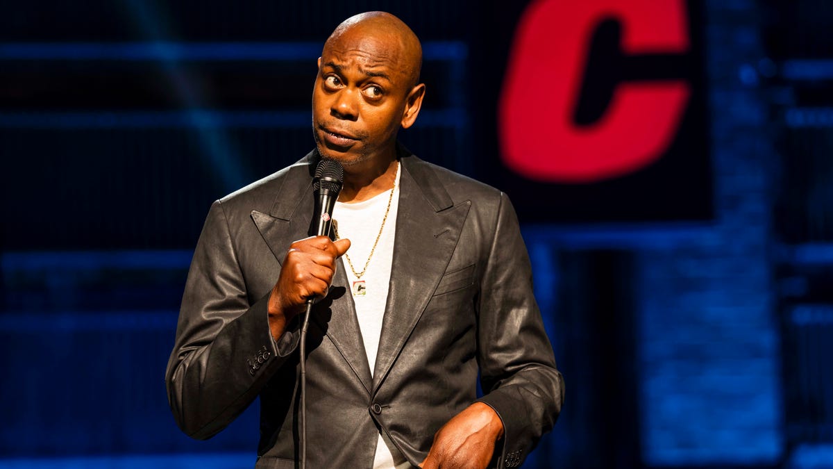 Dave Chappelle in his Netflix special, "The Closer."