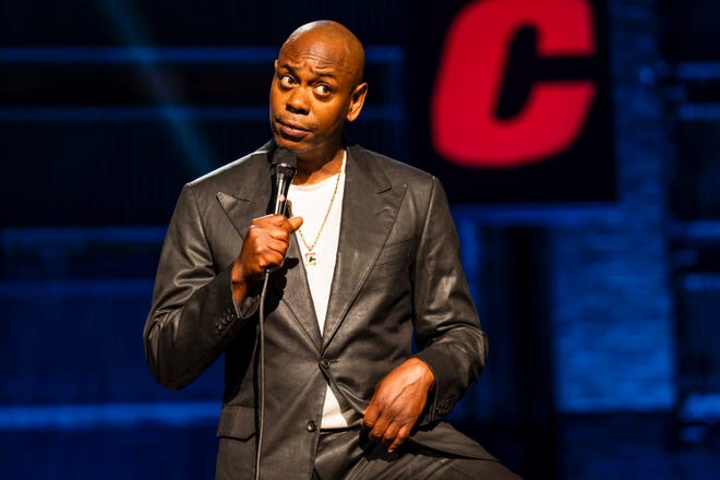Dave Chappelle in his Netflix special, 