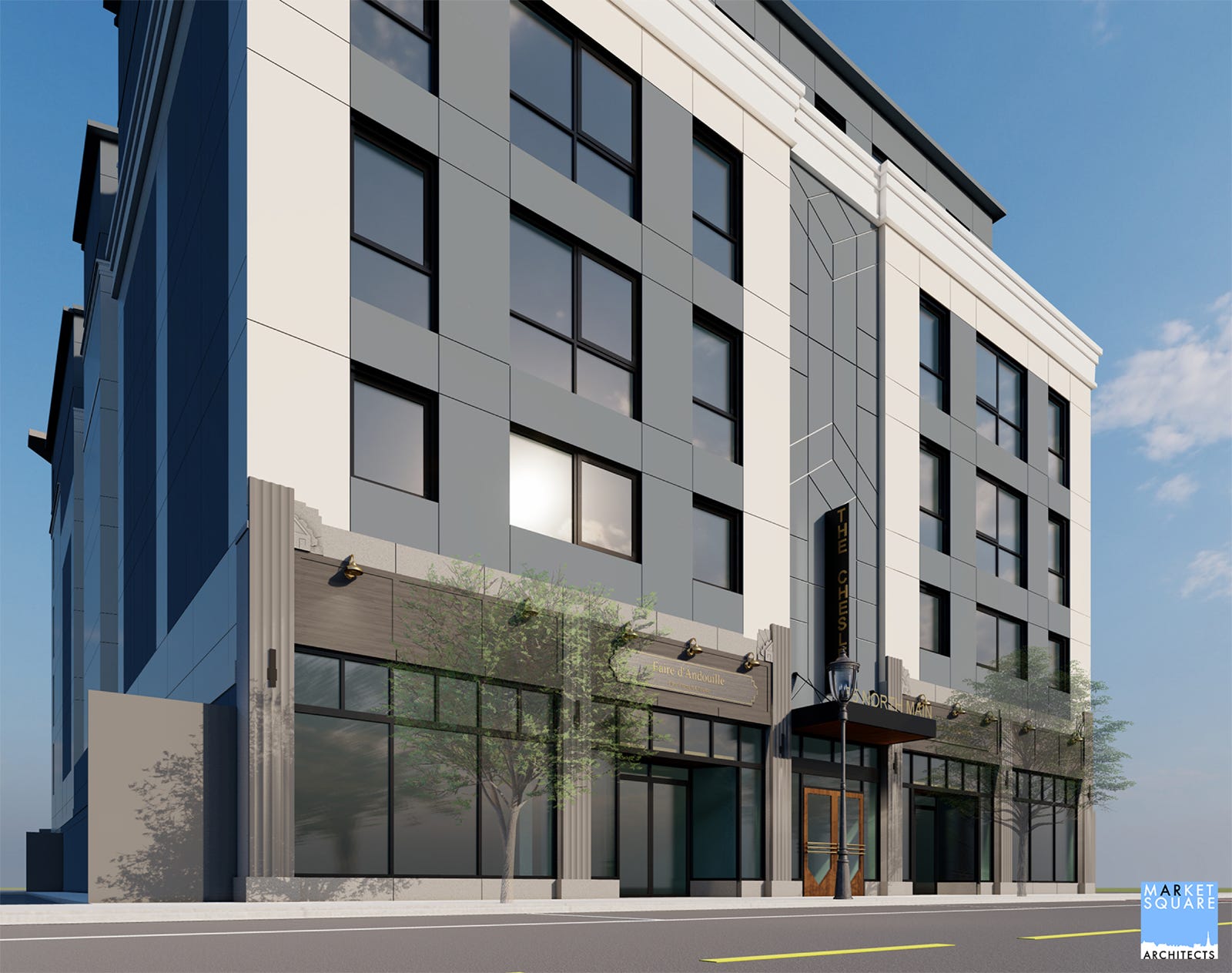 Rochester NH apartments, restaurants approved at Hoffman building