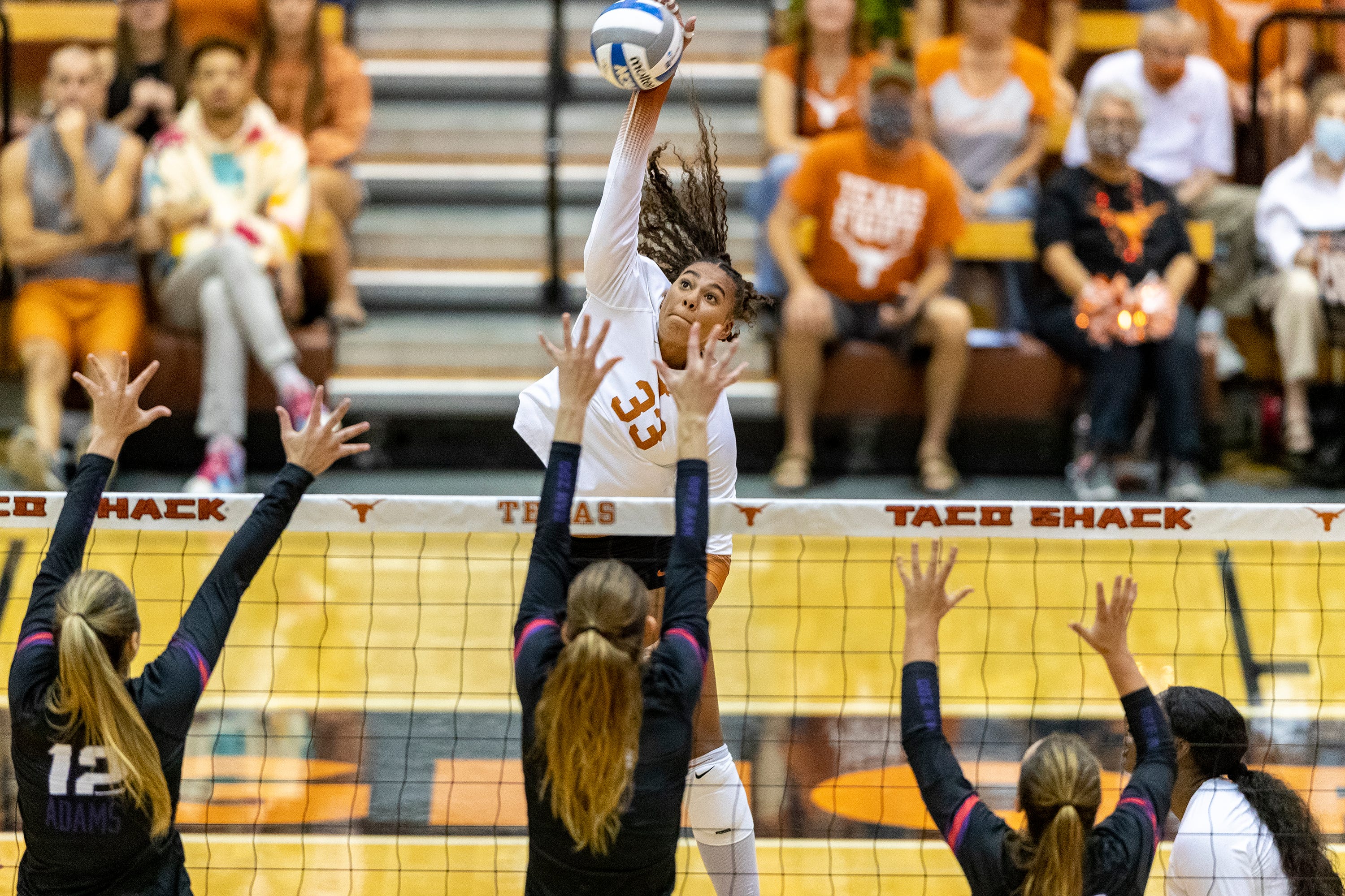 Texas volleyball Sometimes, Horns' biggest enemy has been themselves