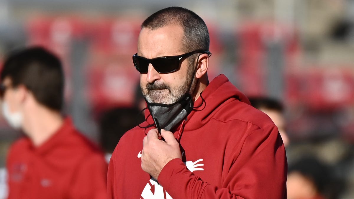 Nick Rolovich coached Washington State for 11 games over two years.