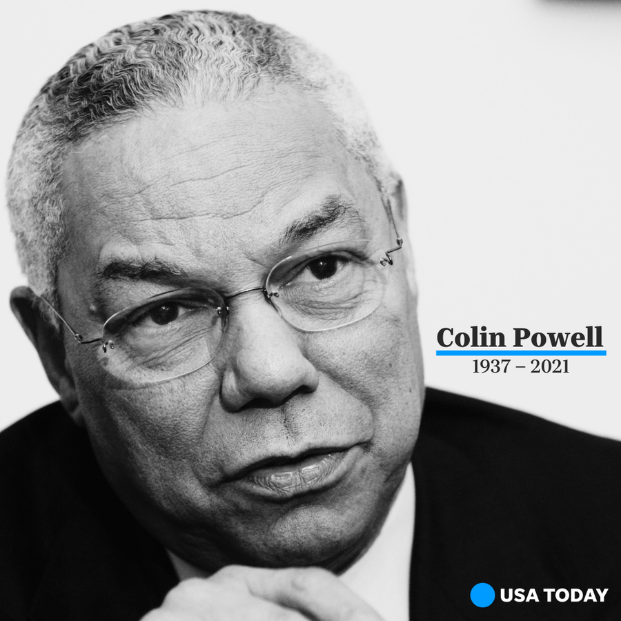 Former U.S. Secretary of State Colin Powell died Monday morning of complications from COVID-19, his family said in a statement.