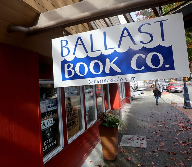 Ballast Book Co. in downtown Bremerton on Wednesday. Suzanne Droppert, who opened the bookstore, sold it to Kate Larson in June.