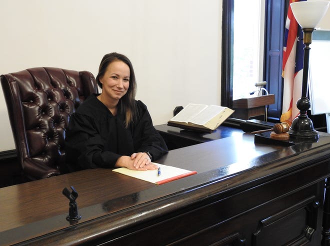 Julie Dreher of Killbuck was recently appointed magistrate of Coshocton County Common Pleas Court. She will mainly handle domestic relation cases.