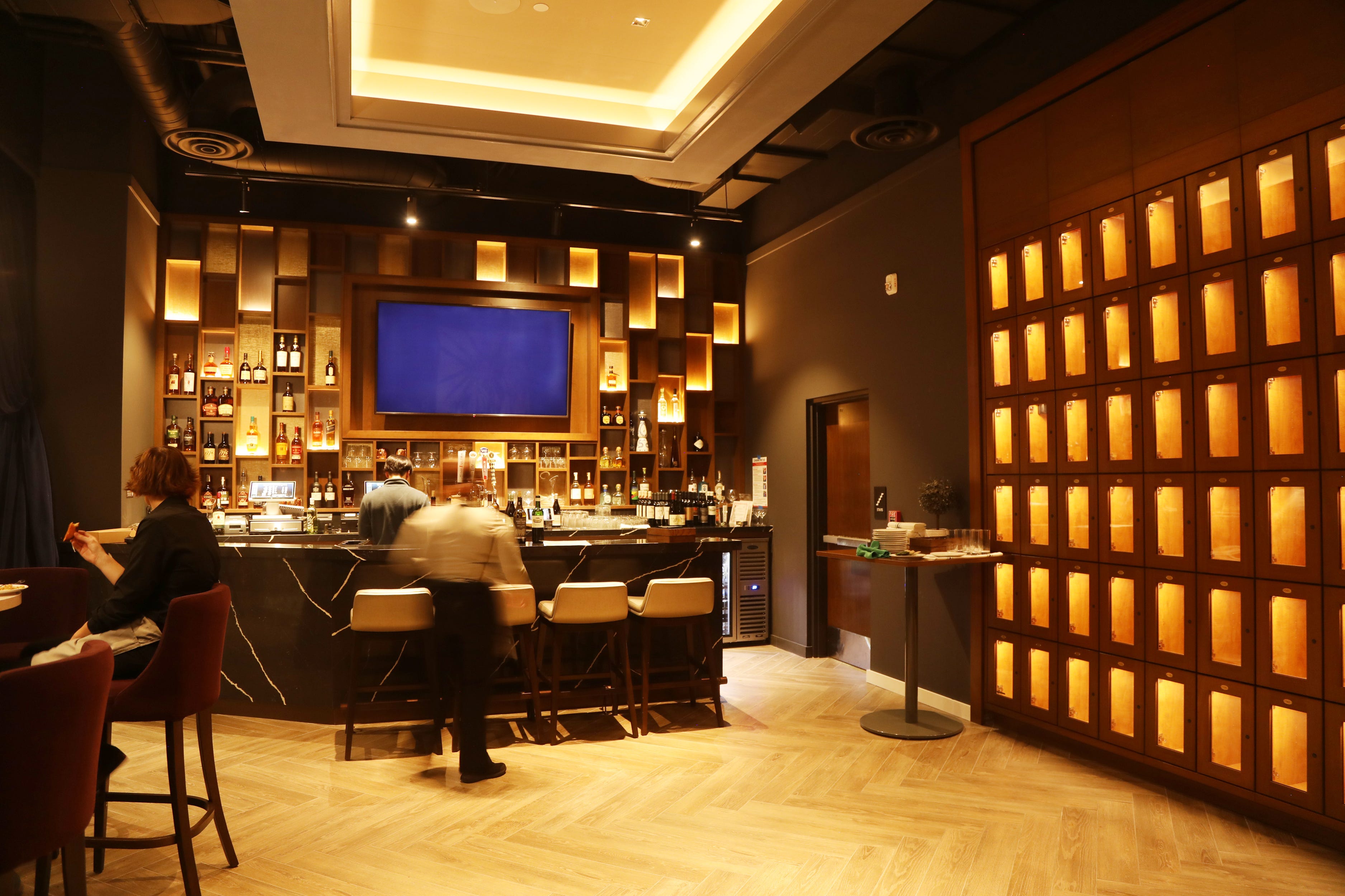 Another bar at David Burke's newest NJ restaurant on the Morristown Green.