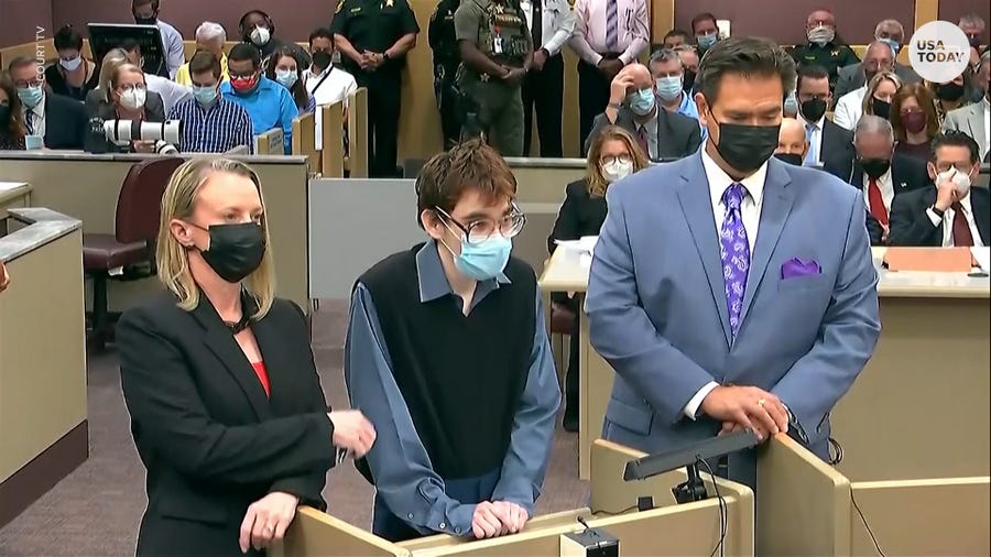 Nikolas Cruz, who killed 17 people at a Florida high school, has pleaded guilty to all 34 counts of premeditated and attempted murder.