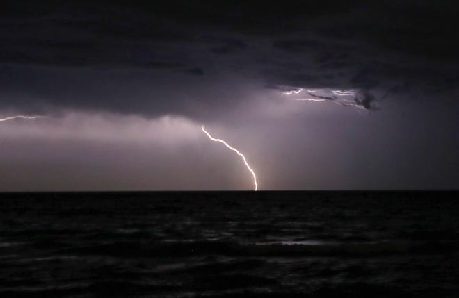 A recent study shows that boaters are at the highest risk of being struck by lightning.