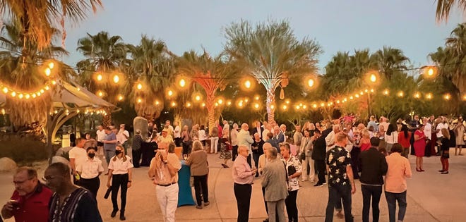 Hundreds turned out for the "Nexus" opening reception and private view at the Artists Center at the Galen in Palm Desert on Oct. 15, 2021.
