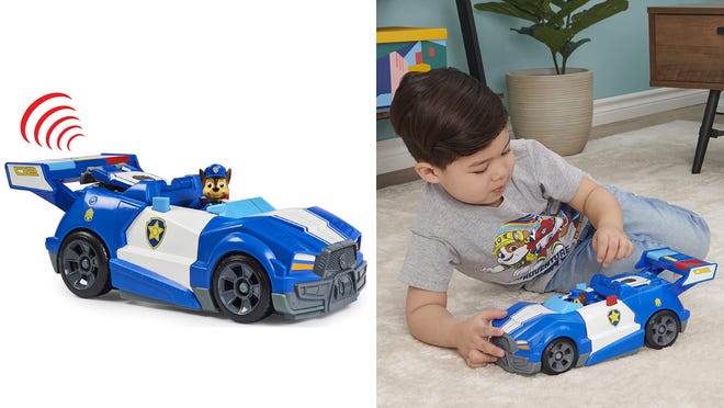 Best Paw Patrol toys: Chase’s Transforming City Cruiser.