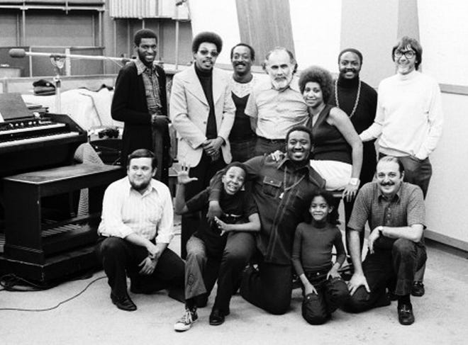 Teddy Richards was 9 when he attended his first recording session, at Atlantic Studios in New York in 1973, while Aretha Franklin was recording "Until you come back to me."