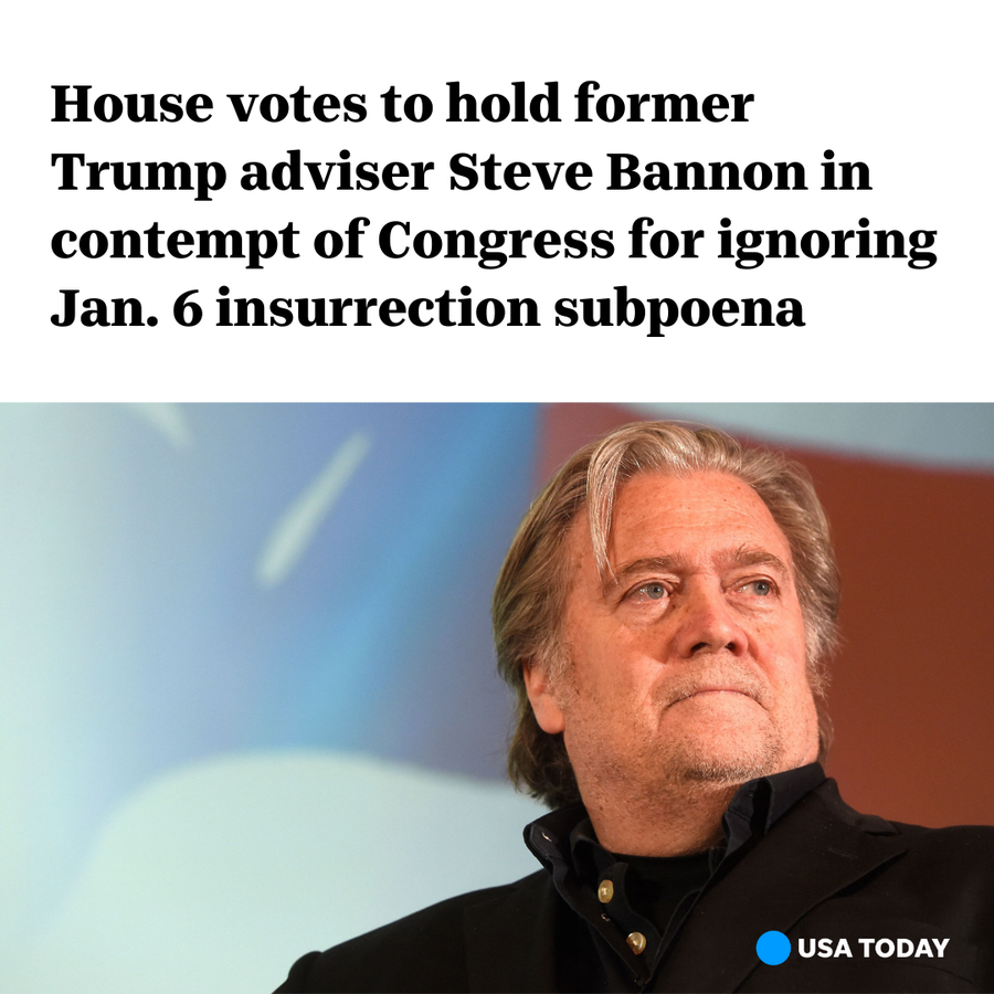 Bannon served as White House chief strategist for the first few months of Donald Trump's presidency.