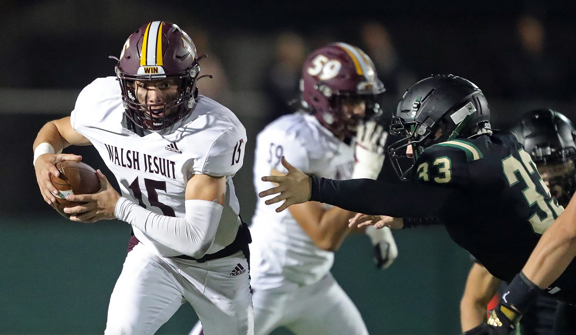 walsh jesuit football gets shot redemption vs benedictine