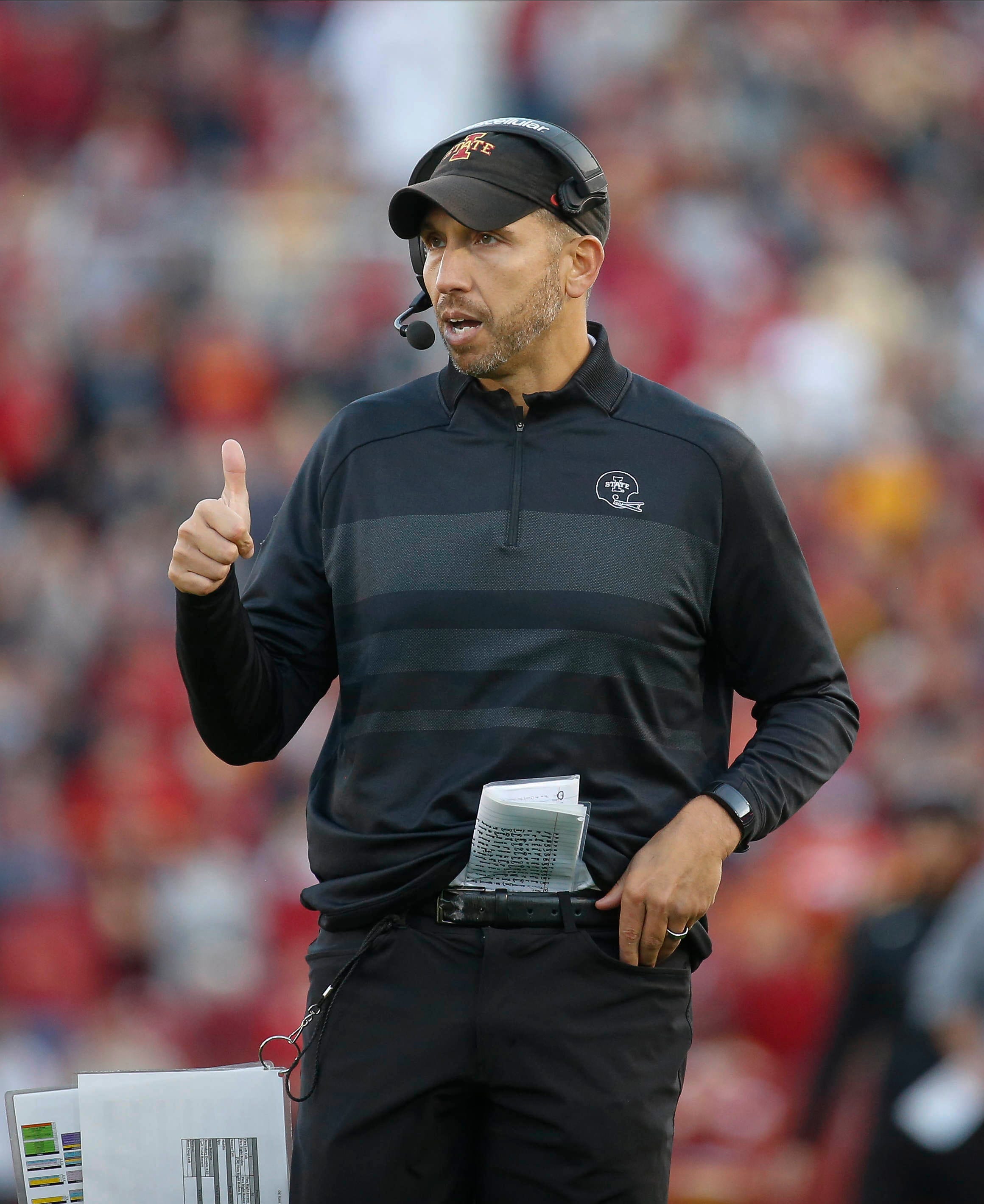What Iowa State football's coach said ahead of West Virginia game
