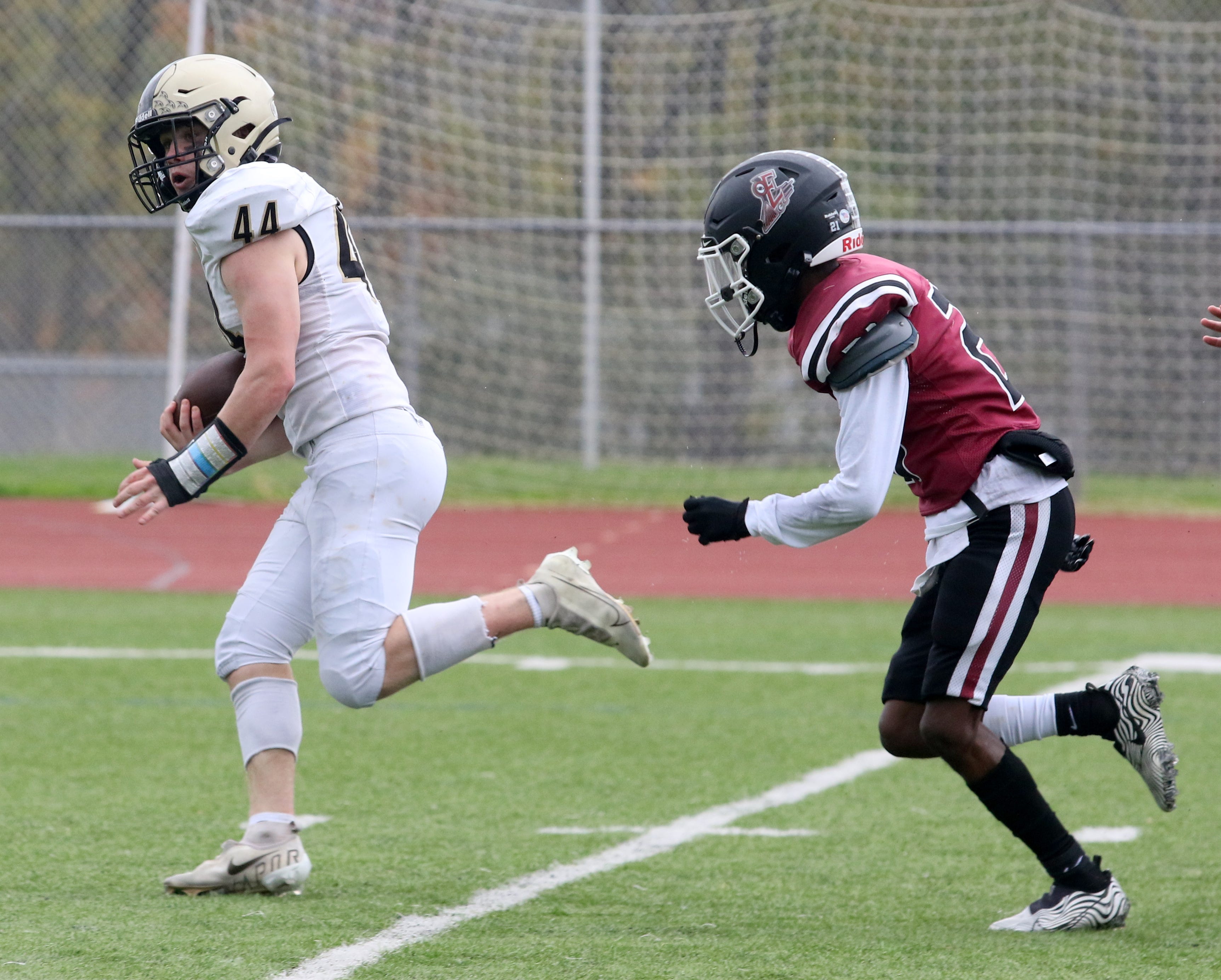 NY allstate largeschool football highlights Corning