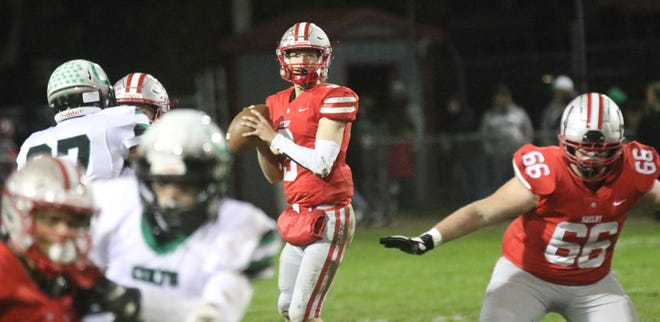Shelby's Marshall Shepherd was a first team All-Ohio selection in Division IV for his record-breaking 2021 football season.