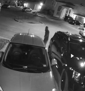 Police are asking the public for help in identifying a man who stole multiple items from vehicles in East El Paso on Sept. 21