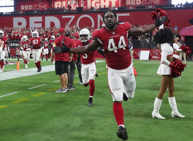 "I come to practice with some good energy every day letting them know that this is a big opportunity,” linebacker Markus Golden said.