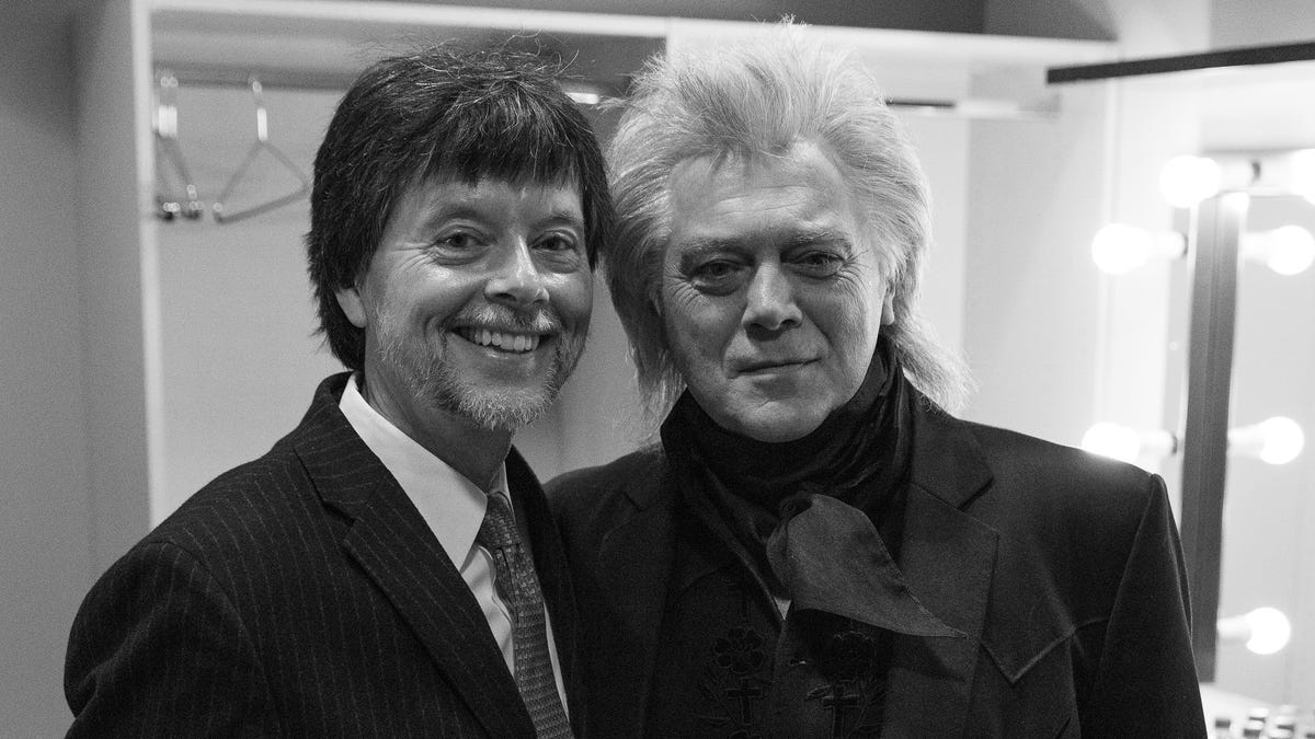 The Honor Your Hometown campaign is headlined by renowned documentary producer Ken Burns, left, and Country Music Hall of Famer Marty Stuart.