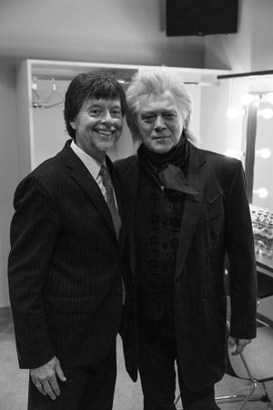 The Honor Your Home Town campaign is hosted by acclaimed documentary producer Ken Burns, left, and Country Music Hall of Famer Marty Stuart.