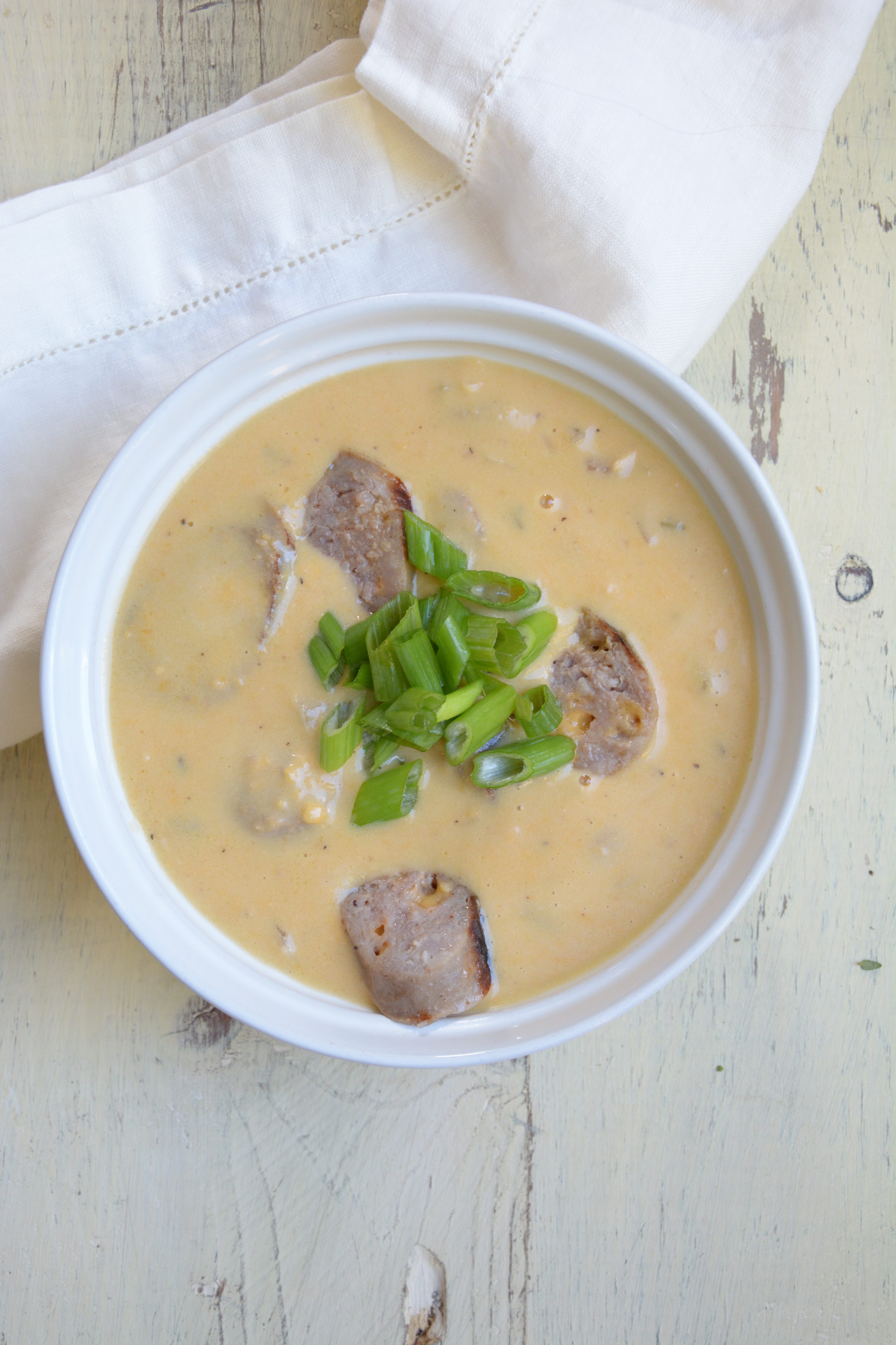 Cheddar Beer Brat Soup Ways to make this comforting Wisconsin food