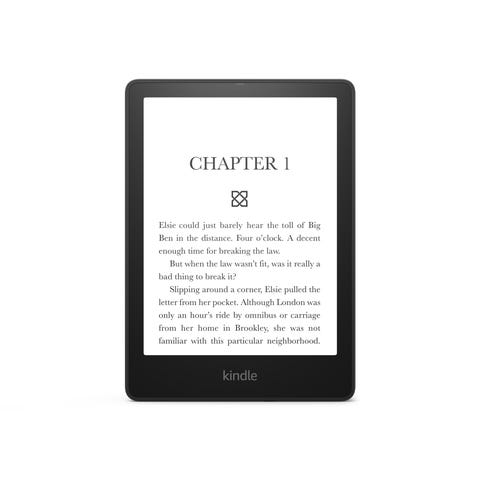 The Kindle Paperwhite Signature Edition.