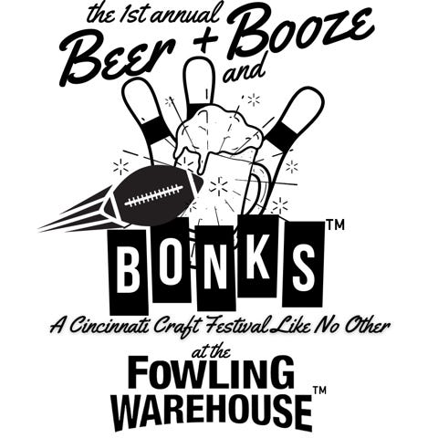 The Fowling Warehouse Cincinnati is hosting the first "Beer, Booze & Bonks" Nov. 20 with 26 local breweries participating.