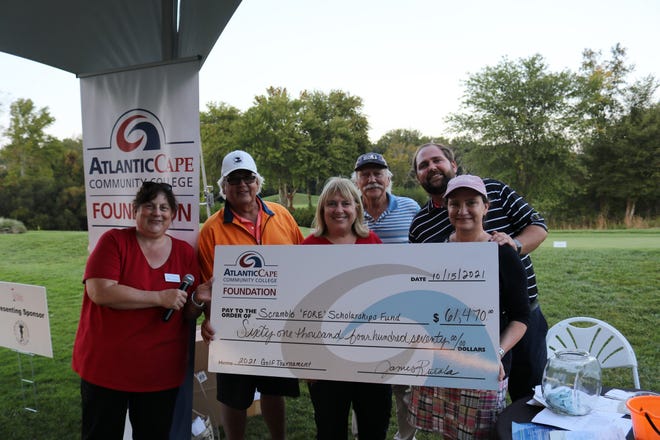 Atlantic Cape Foundation's golf tournament raises $61,470 for student scholarships, which will be used for scholarships for students pursuing training in offshore wind technologies and drone programs.
