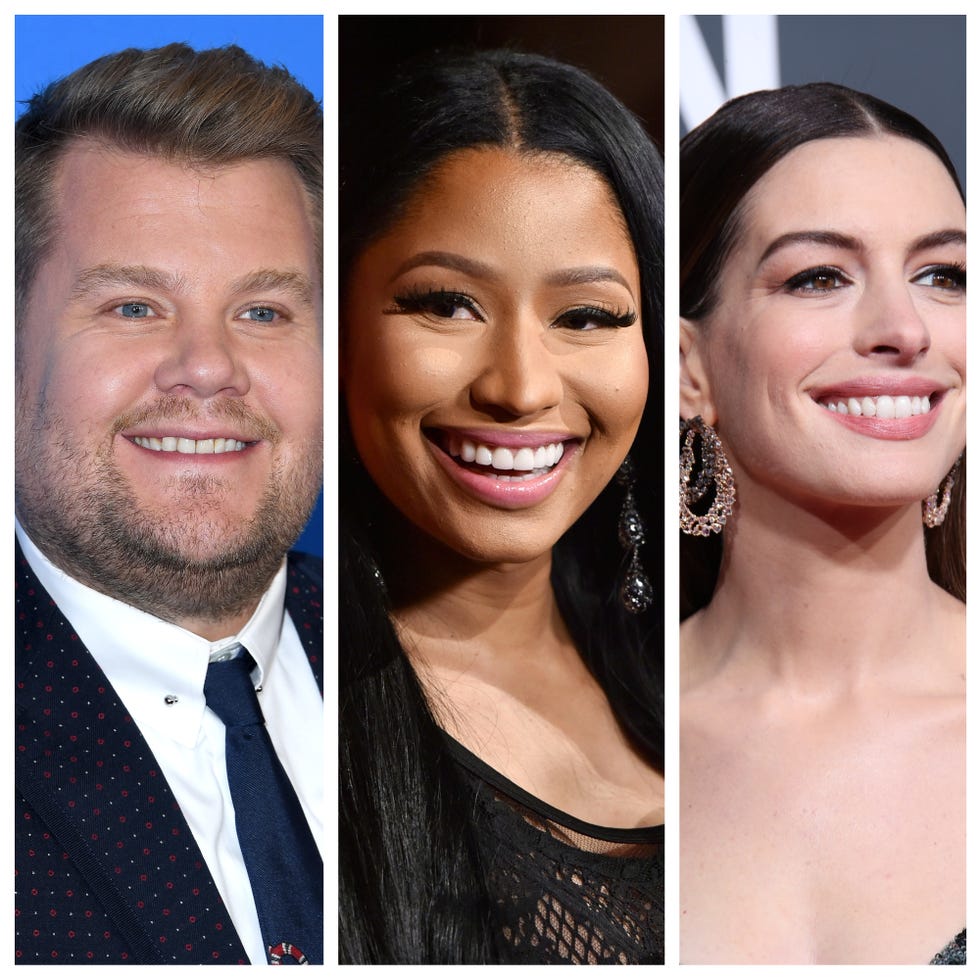 Experts say hating celebrities like James Corden (left), Nicki Minaj (center) and Anne Hathaway (right) is a phenomenon baked into our fan culture.