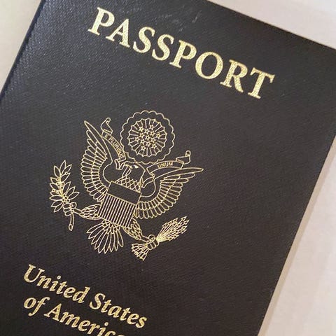 A U.S. passport cover is seen in this file photo f
