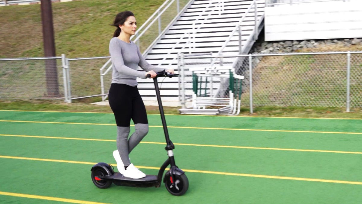 Ride out with some style on this Hover-1 foldable electric scooter on sale at Best Buy now.
