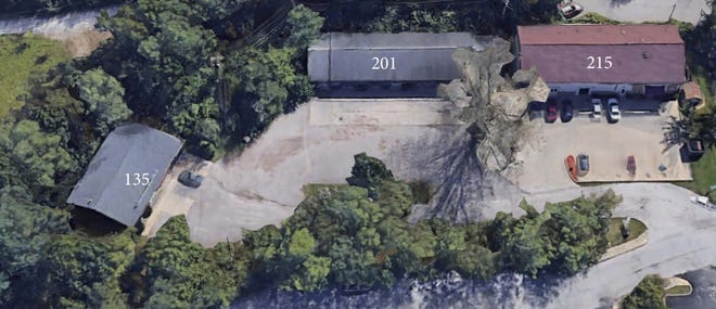 The three Wheeler Mission properties in Bloomington, including the longtime facility at right and the two newer acquisitions at left.