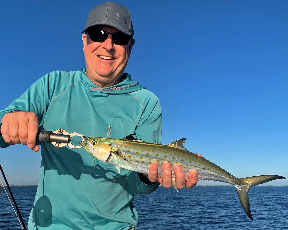Saltwater fishing Cooler water bringing Spanish mackerel back to Bay area