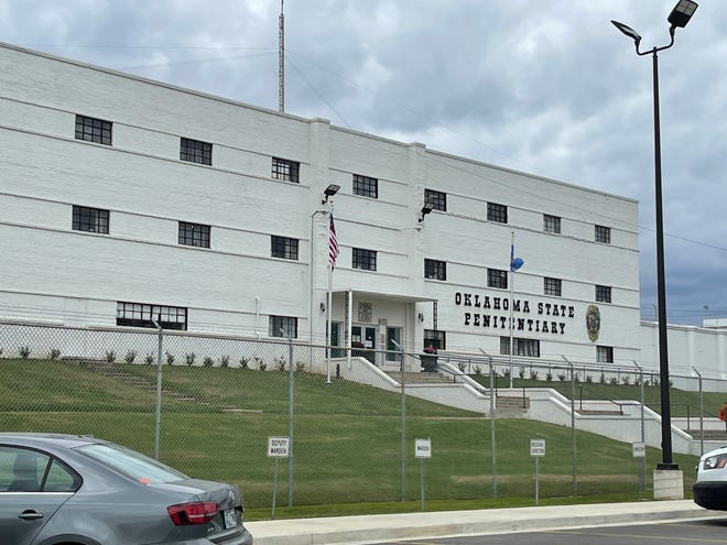 The Oklahoma State Penitentiary is pictured in 2021. Death row inmate Richard Glossip had been scheduled for execution May 18 but was given a stay Friday.