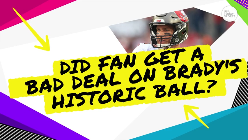 Did the Bucs and Brady give a fair trade for 600th TD ball?