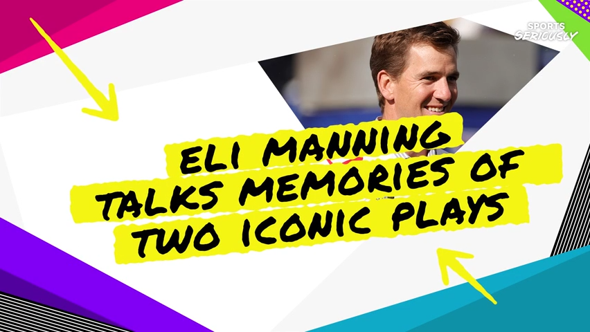 David Tyree or Mario Manningham? Eli Manning shares his favorite NFL moments