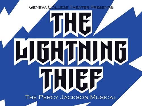 προσφέρει το Geneva College "The Lightning Thief: Percy Jackson The Musical."