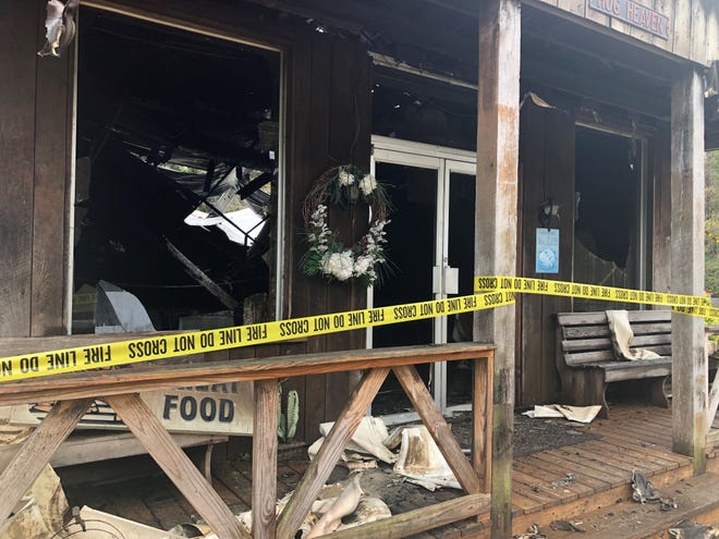 A longtime Dickson County restaurant is a total loss after a massive fire ripped through about 95 percent of the building Thursday, according to officials.