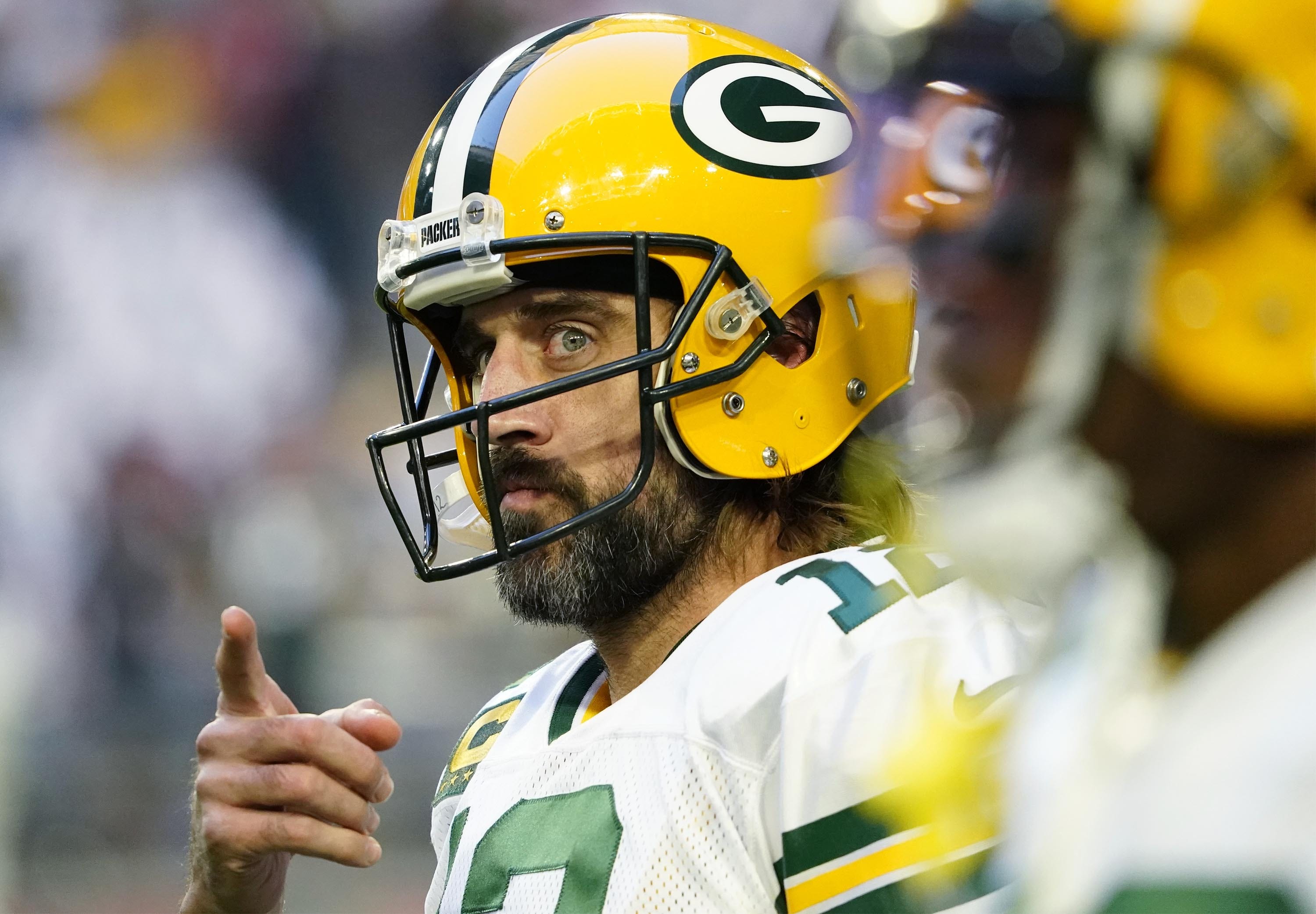 Aaron Rodgers reveals his long-teased Halloween costume