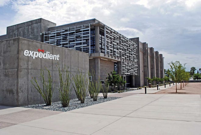 Expedient will serve clients including Blue Cross Blue Shield and the University of Phoenix from this data center in north Phoenix.