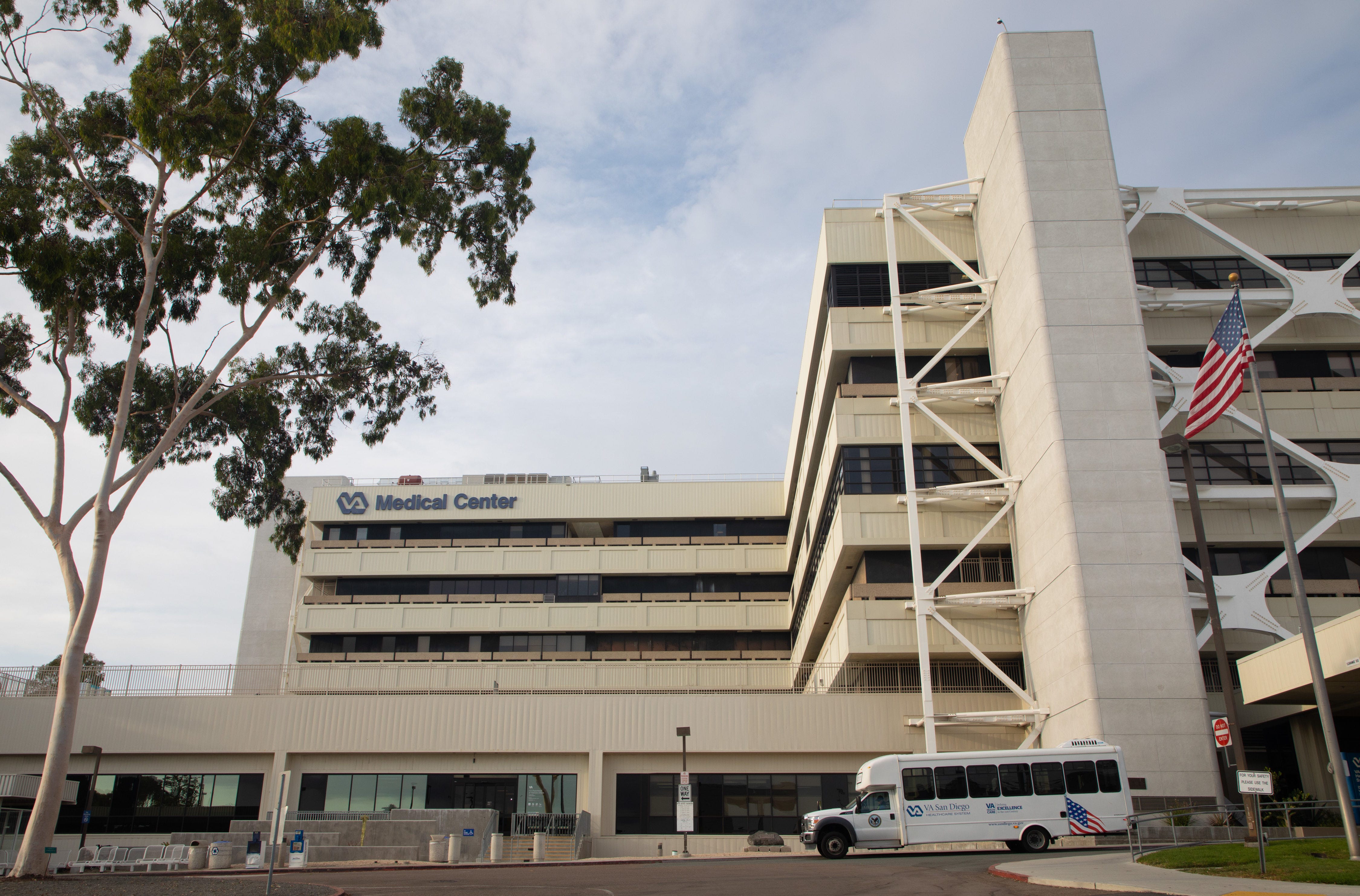 The San Diego VA Medical Center in La Jolla is shown on Sept., 26, 2019.