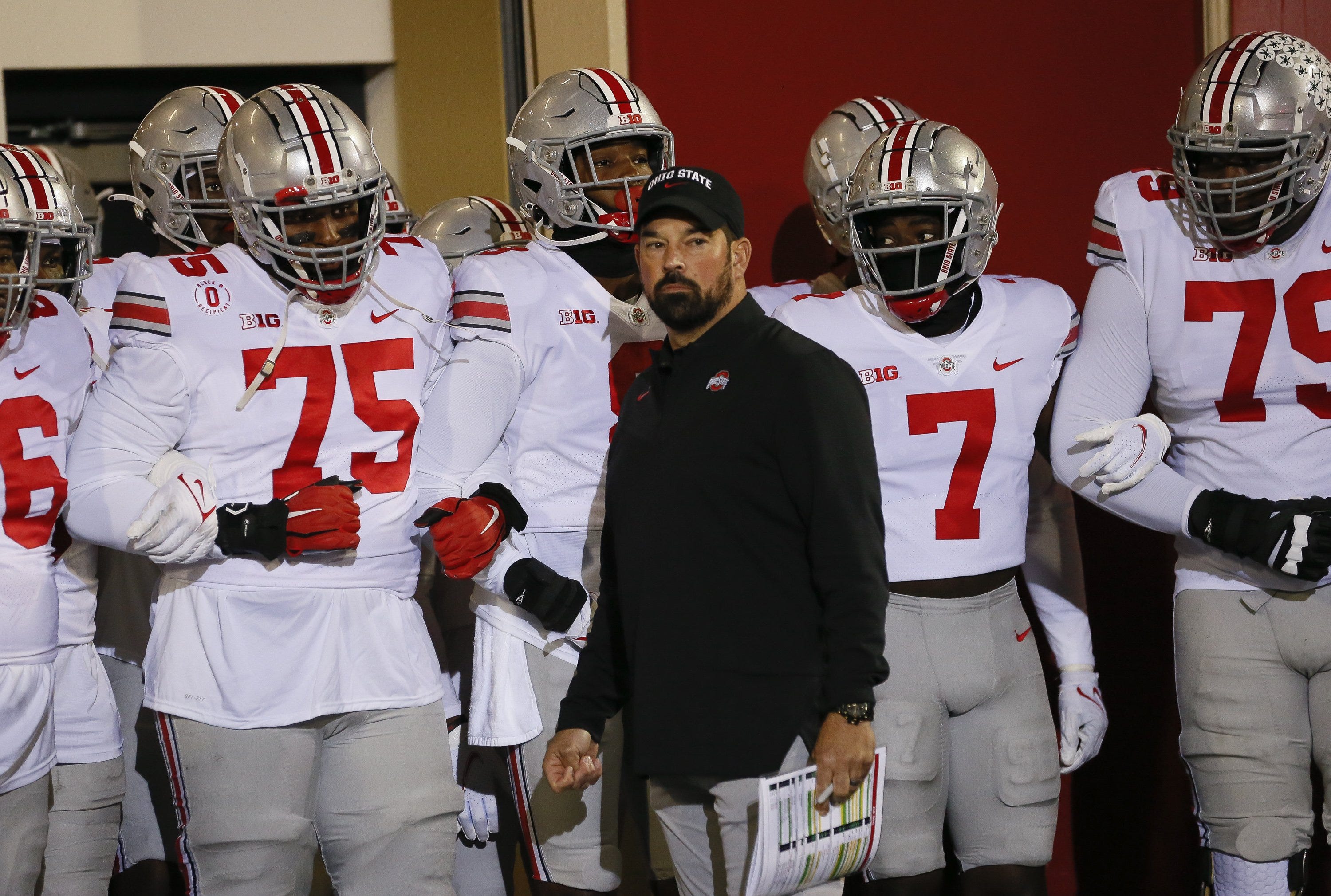 Ohio State football coach Ryan Day on spring practice,