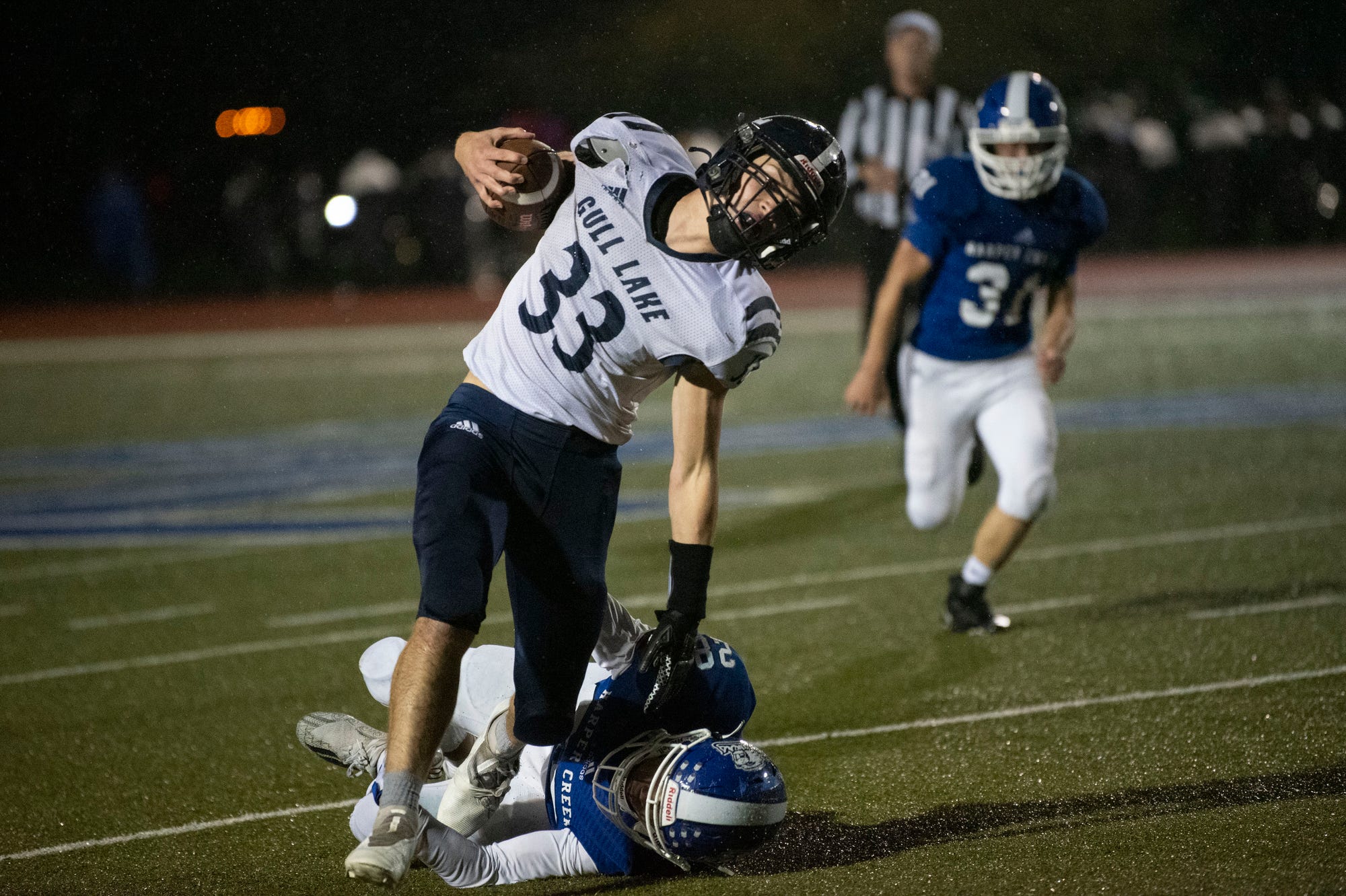 Harper Creek runs over Gull Lake to open football playoffs