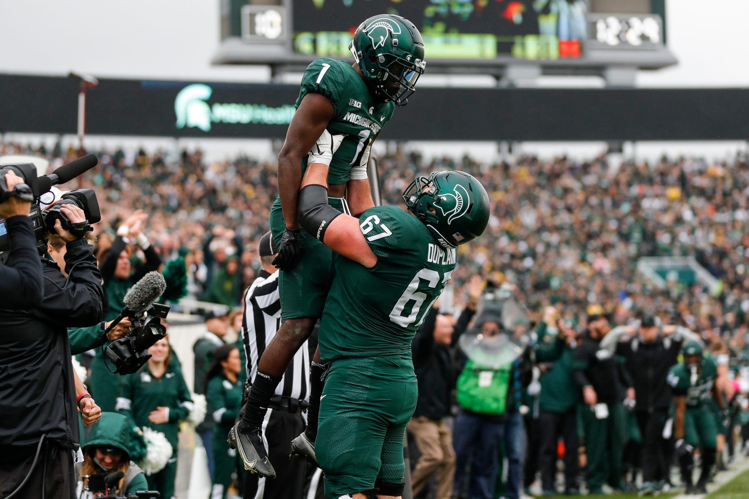 Michigan State football schedule 2023 Wolverines visit Oct. 21
