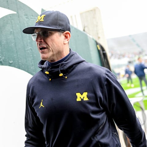 Michigan's Jim Harbaugh will be on track for massi