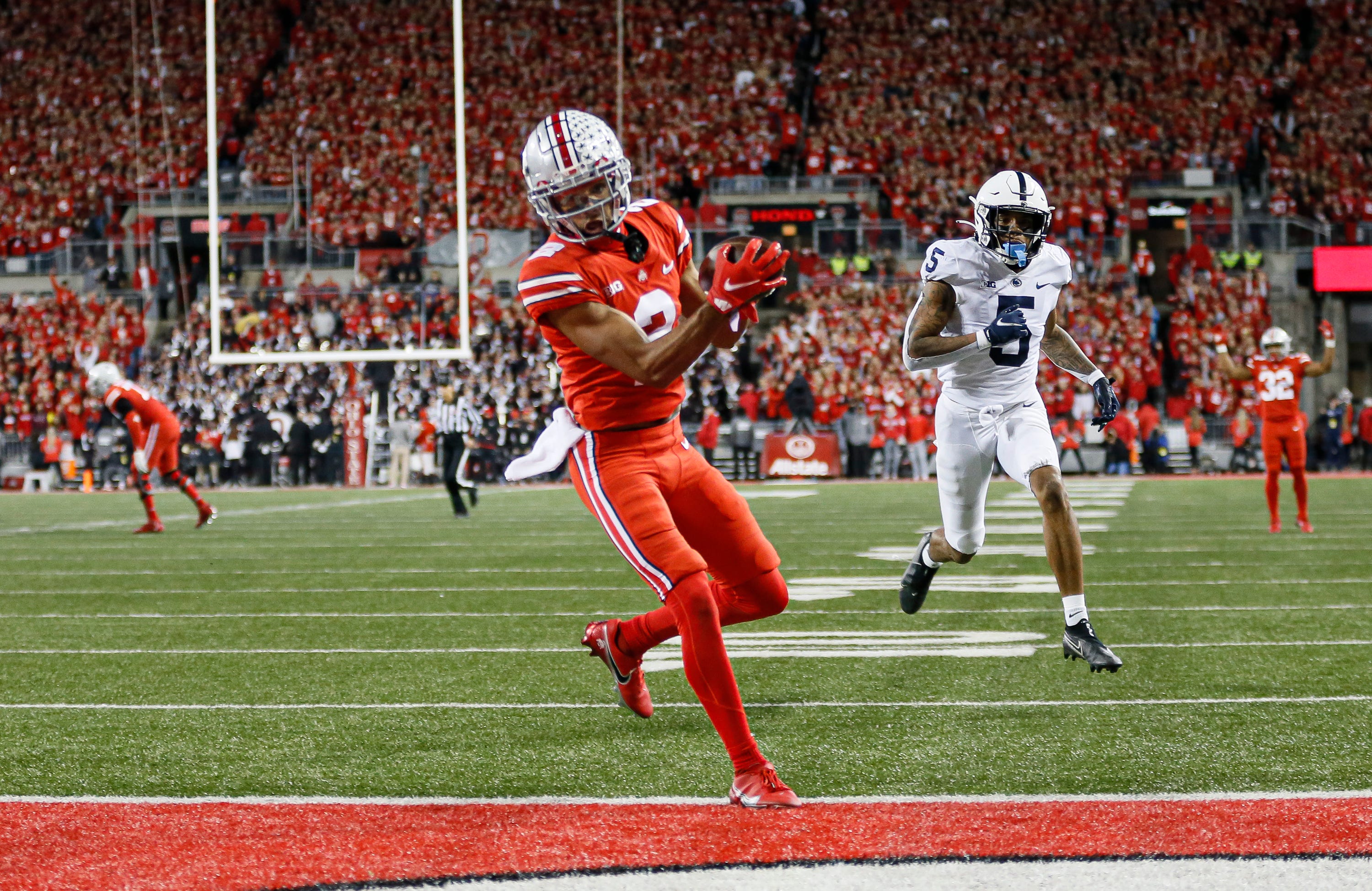 Chris Olave now second on Ohio State alltime reception list